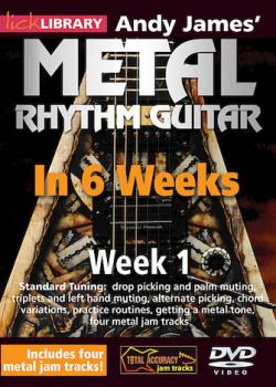 Andy James Metal Rhythm Guitar In 6 Weeks