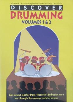 Dave Bedrock Bedrosian Discover Drumming Volume 1 & 2