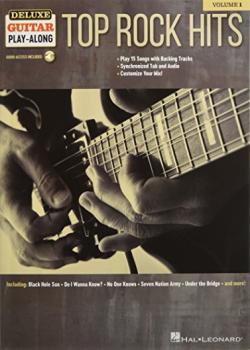 Deluxe Guitar Play-Along Volume 1 - Top Rock Hits