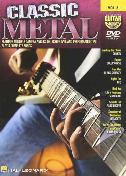 Guitar Play-Along Volume 8 - Classic Metal
