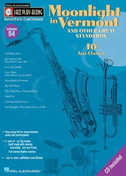Jazz Play-Along Volume 54 Moonlight in Vermont PDF