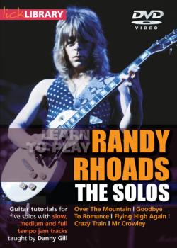 Learn to play Randy Rhoads: The Solos