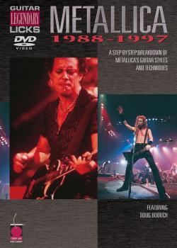Metallica Legendary Guitar Licks 1988-1997 DVD