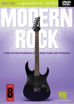 Modern Rock Guitar Signature Licks (DVD) by Troy Stetina
